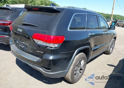 2018 Jeep Grand Cherokee Limited 4X4 из США, поврежденный, VIN 1C4RJFBG0JC338175